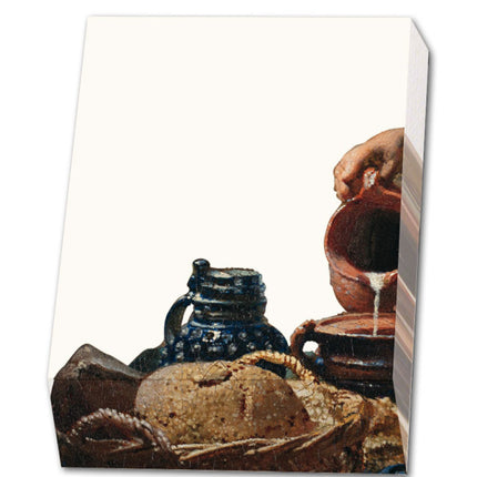 Bekking & Blitz Memo blocnote: Het melkmeisje, Johannes Vermeer, Rijksmuseum Amsterdam