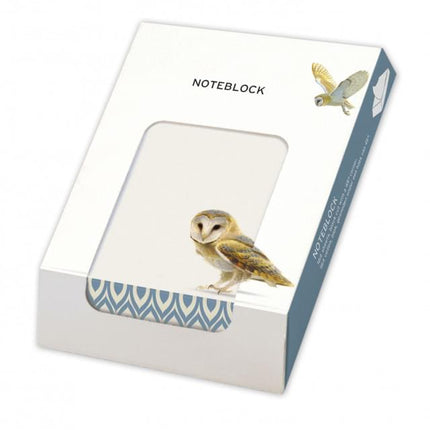 Bekking & Blitz Memo blocnote: Kerkuil, Elwin van der Kolk, Vogelbescherming Nederland - Natuurpunt