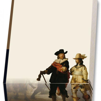 Bekking & Blitz Memo blocnote: Nachtwacht, Rembrandt, Rijksmuseum Amsterdam