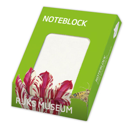 Bekking & Blitz Memo blocnote: Tulpen, Jacob Marrel, Collection Rijksmuseum Amsterdam