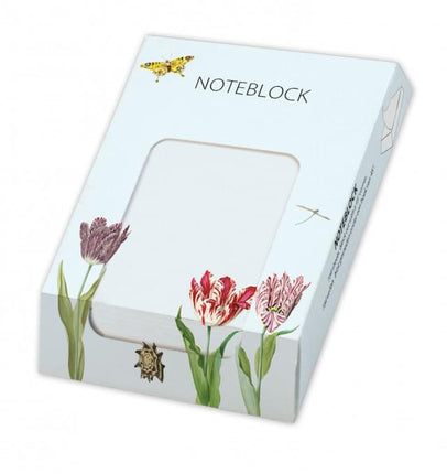 Bekking & Blitz Memo blocnote: Tulpen, Jacob Marrel, Collection Rijksmuseum Amsterdam