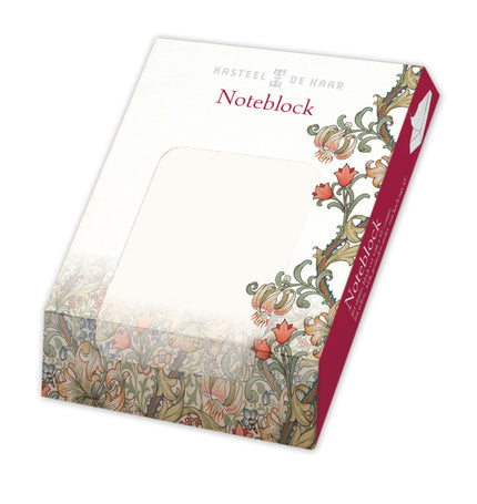 Bekking & Blitz Memo blocnote: William Morris, Kasteel De Haar