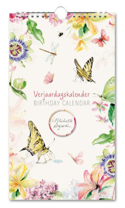 Bekking & Blitz Michelle Dujardin Butterfly Blossoms Verjaardagskalender