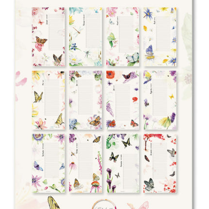 Bekking & Blitz Michelle Dujardin Butterfly Blossoms Verjaardagskalender