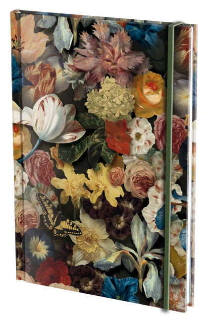 Bekking & Blitz Notitieboek A5, harde kaft: Floral & Toile, The Fitzwilliam Museum