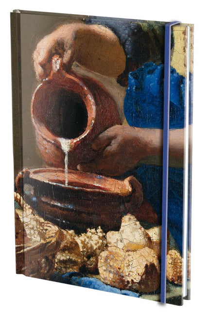 Bekking & Blitz Notitieboek A5, harde kaft: Het melkmeisje, Johannes Vermeer, Rijksmuseum Amsterdam