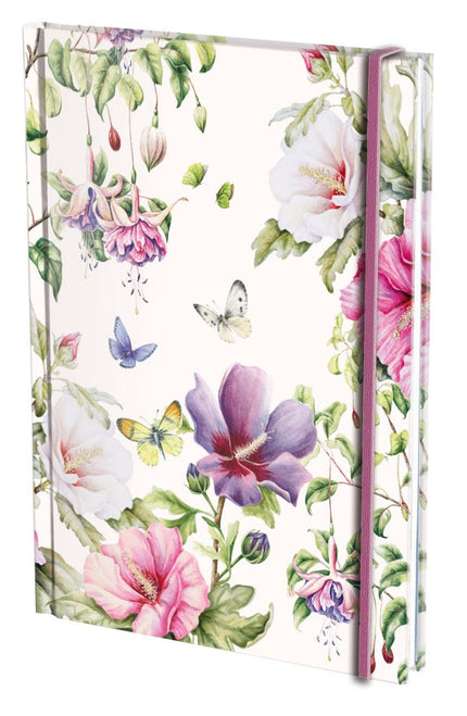 Bekking & Blitz Notitieboek A5, harde kaft: Hibiscus, Janneke Brinkman-Salentijn