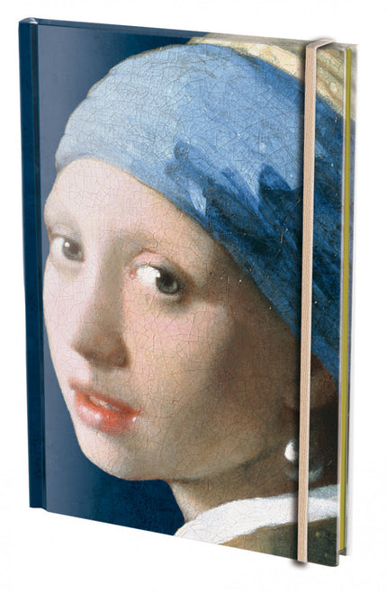 Bekking & Blitz Notitieboek A5, harde kaft: Meisje met de parel Vermeer, Mauritshuis