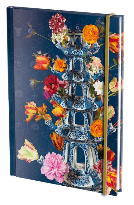 Bekking & Blitz Notitieboek A5, harde kaft: Tulpenvaas, Paleis Het Loo