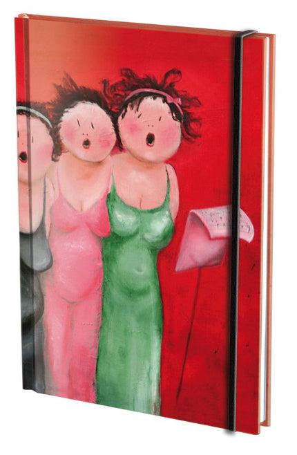 Bekking & Blitz Notitieboek A5, harde kaft: Uit volle borst, Judith Stam