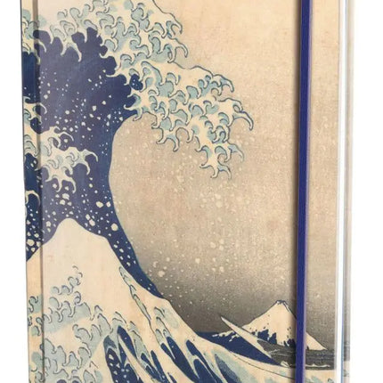 Bekking & Blitz Notitieboek A5, harde kaft: Under the Wave off Kanagawa, Katsushika Hokusai, Rijksmuseum Amsterdam