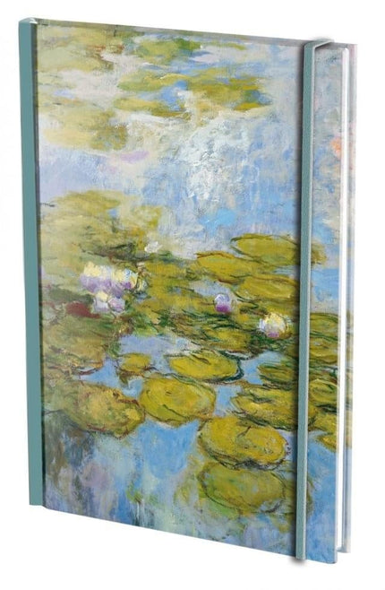 Bekking & Blitz Notitieboek A5, harde kaft: Waterlelies, Claude Monet