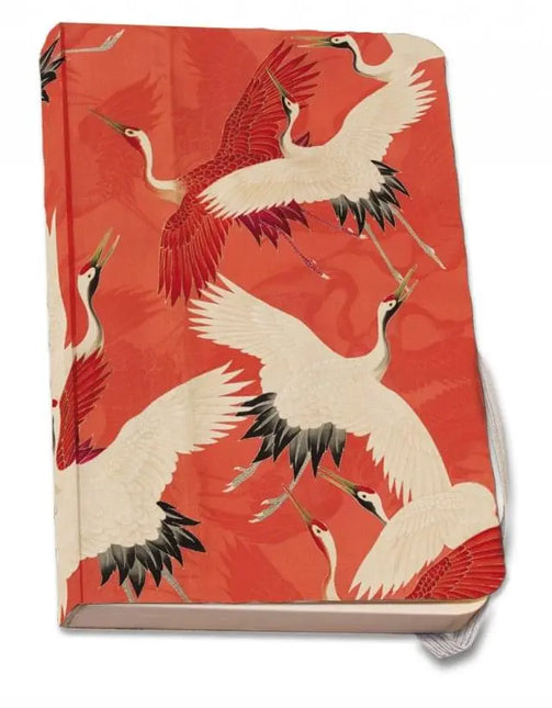 Bekking & Blitz Notitieboek A5, zachte kaft: Woman haori with Red and White Cranes, Collection Rijksmuseum Amsterdam