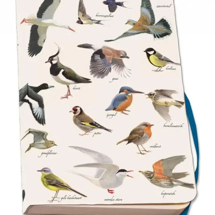 Bekking & Blitz Notitieboek A6, zachte kaft: Vogels, Elwin van der Kolk, Vogelbescherming Nederland