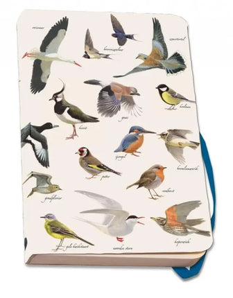 Bekking & Blitz Notitieboek A6, zachte kaft: Vogels, Elwin van der Kolk, Vogelbescherming Nederland