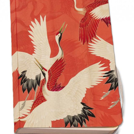 Bekking & Blitz Notitieboek A6, zachte kaft: Woman haori with Red and White Cranes, Collection Rijksmuseum Amsterdam