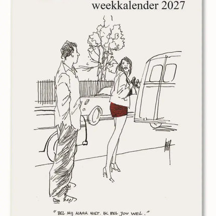 Bekking & Blitz Peter van Straaten Weekkalender 2027