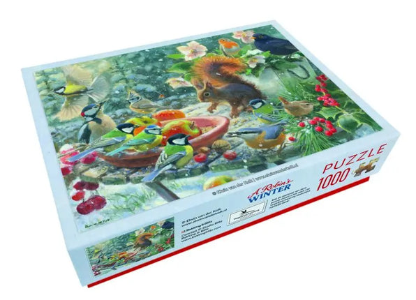 Bekking & Blitz Puzzel (1.000 stukjes): A Robin’s Winter, Elwin van der Kolk