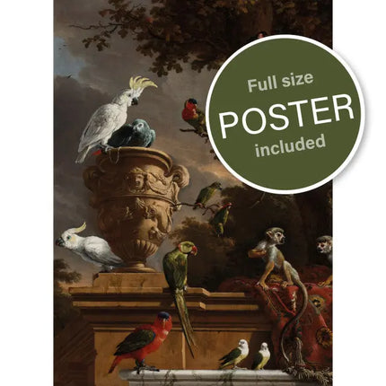 Bekking & Blitz Puzzel (1000 stukjes): De menagerie, Melchior d'Hondecoeter, Rijksmuseum Amsterdam