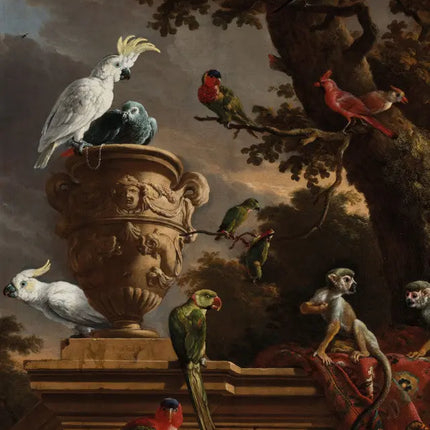Bekking & Blitz Puzzel (1000 stukjes): De menagerie, Melchior d'Hondecoeter, Rijksmuseum Amsterdam