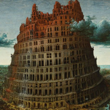 Bekking & Blitz Puzzel (1000 stukjes): De toren van Babel, Pieter Bruegel de Oude, Museum Boijmans Van Beuningen