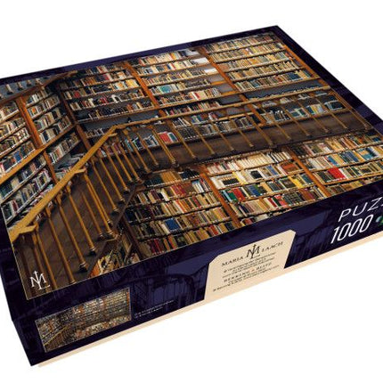 Bekking & Blitz Puzzel (1000 stukjes): Die Klosterbibliothek, Maria Laach