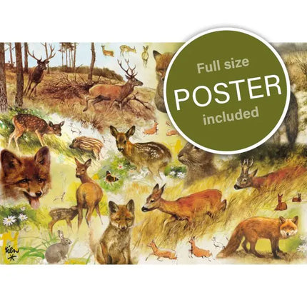 Bekking & Blitz Puzzel (1000 stukjes): Drawn to Nature, Rien Poortvliet