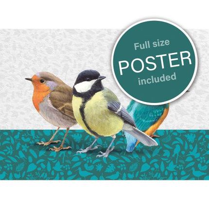 Bekking & Blitz Puzzel 1000 stukjes : Drie vogels, Elwin van der Kolk, Vogelbescherming Nederland