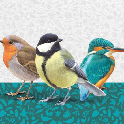 Bekking & Blitz Puzzel 1000 stukjes : Drie vogels, Elwin van der Kolk, Vogelbescherming Nederland
