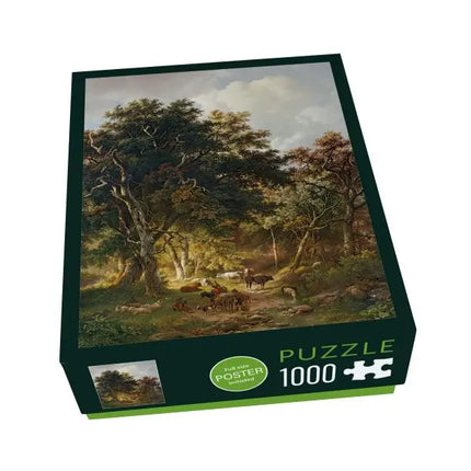 Bekking & Blitz Puzzel (1000 stukjes): Groot Bosgezicht, Koekkoek, Koekkoek Haus