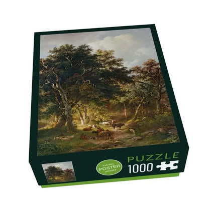 Bekking & Blitz Puzzel (1000 stukjes): Groot Bosgezicht, Koekkoek, Koekkoek Haus
