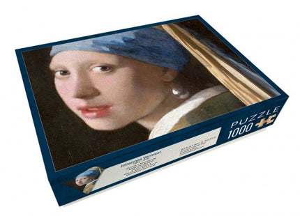 Bekking & Blitz Puzzel (1000 stukjes): Meisje met de parel - Girl with the Pearl Earring, Vermeer, Mauritshuis