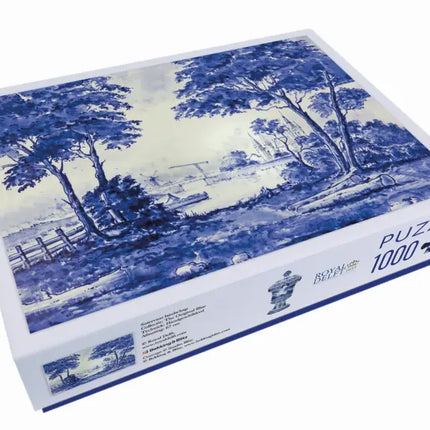 Bekking & Blitz Puzzel (1.000 stukjes): Satervaas Landschap, Royal Delft