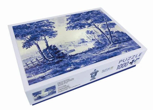 Bekking & Blitz Puzzel (1.000 stukjes): Satervaas Landschap, Royal Delft