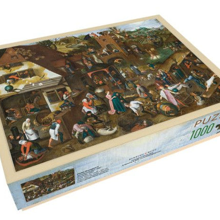 Bekking & Blitz Puzzel (1000 stukjes): Spreekwoorden, Pieter Brueghel II