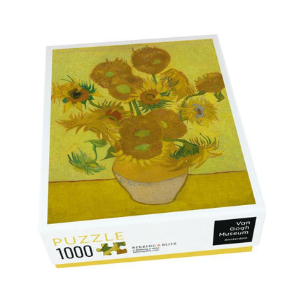 Bekking & Blitz Puzzel (1.000 stukjes): Sunflowers, Vincent van Gogh, Van Gogh Museum