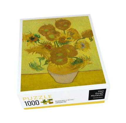 Bekking & Blitz Puzzel (1.000 stukjes): Sunflowers, Vincent van Gogh, Van Gogh Museum