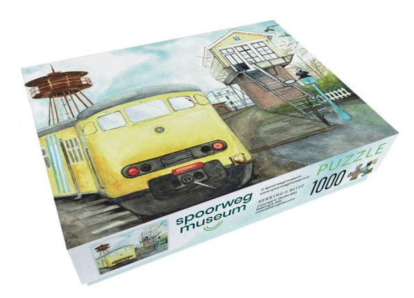 Bekking & Blitz Puzzel (1000 stukjes): Trein, Christel Cannister-Van der Ros, Spoorwegmuseum