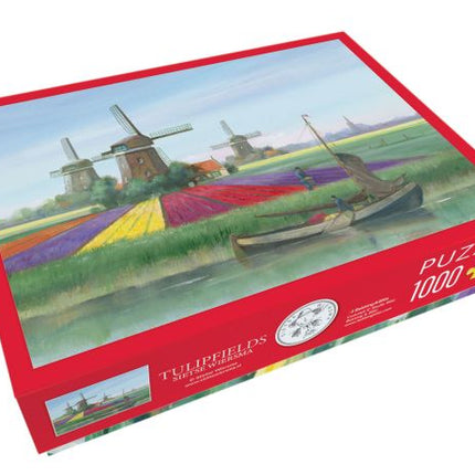 Bekking & Blitz Puzzel (1000 stukjes): Tulipfields, Sietse Wiersma