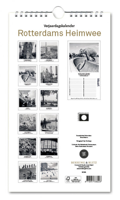 Bekking & Blitz Rotterdams Heimwee Verjaardagskalender