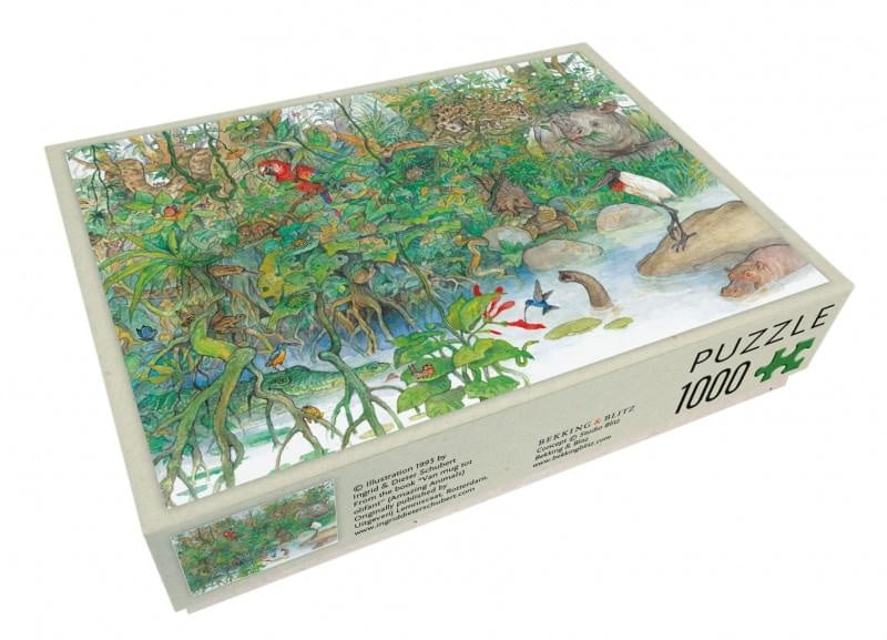 Bekking & Blitz Van mug tot olifant Puzzel 1000 Stukjes Ingid & Dieter Schubert