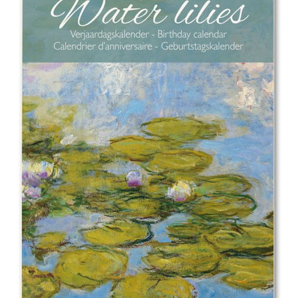 Bekking & Blitz Water Lelies Verjaardagskalender Claude Monet