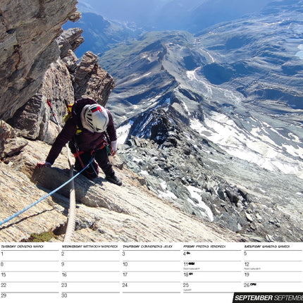 Blaustein Climbing A3 Kalender 2026