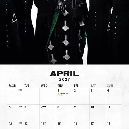 Blaustein GHOST Kalender 2027