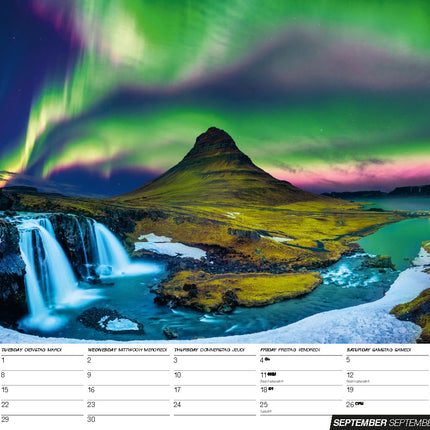 Blaustein Noorderlicht A3 Kalender 2026