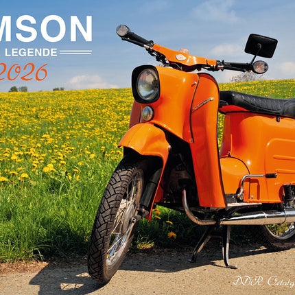 Blaustein Simson Scooter A3 Kalender 2026