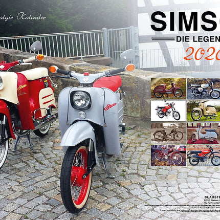 Blaustein Simson Scooter A3 Kalender 2026
