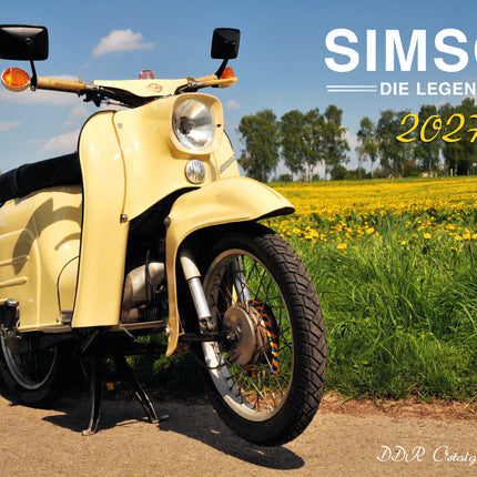 Blaustein Simson Scooter A3 Kalender 2027