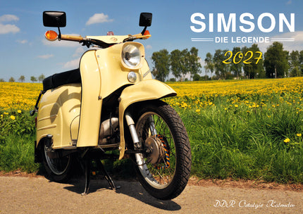 Blaustein Simson Scooter A3 Kalender 2027