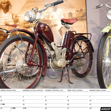 Blaustein Simson Scooter A3 Kalender 2027